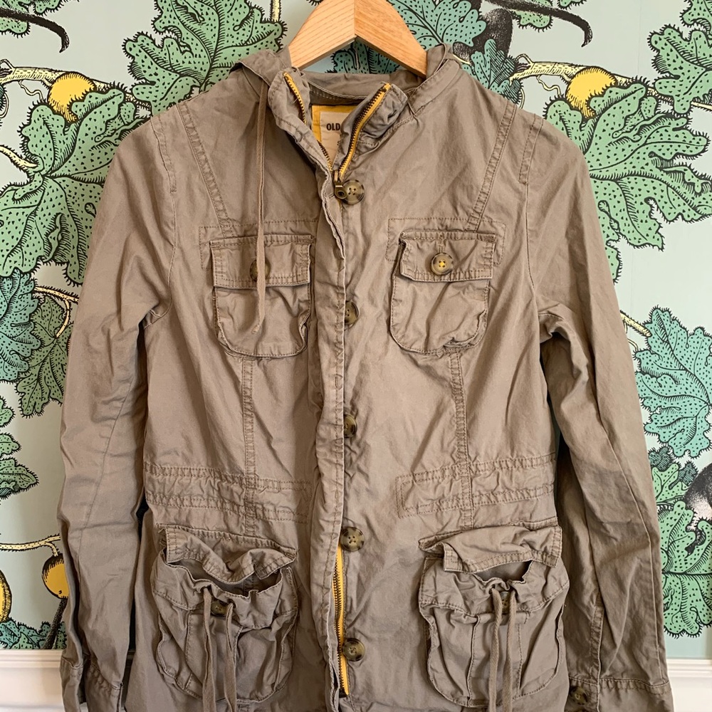 Khaki Cargo Jacket